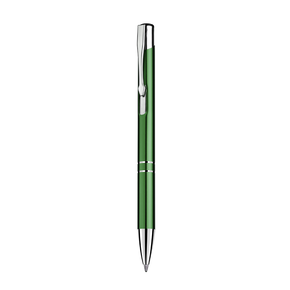 - Huble Brindes Corporativos Caneta Personalizada Metálica Verde