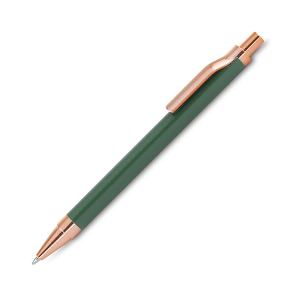 Caneta Personalizada Metálica Verde