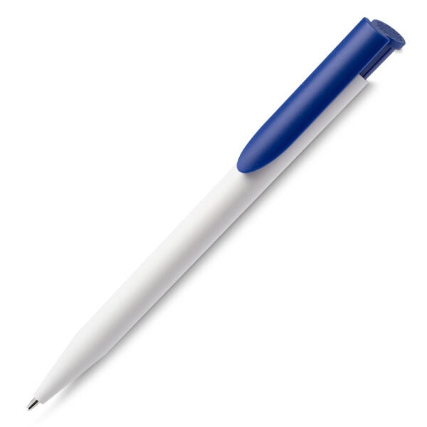 Caneta Plástica Personalizada Azul