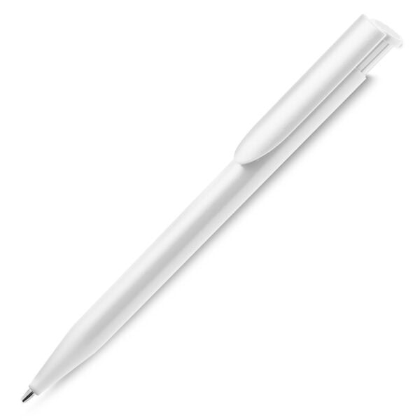 Caneta Plástica Personalizada Branco