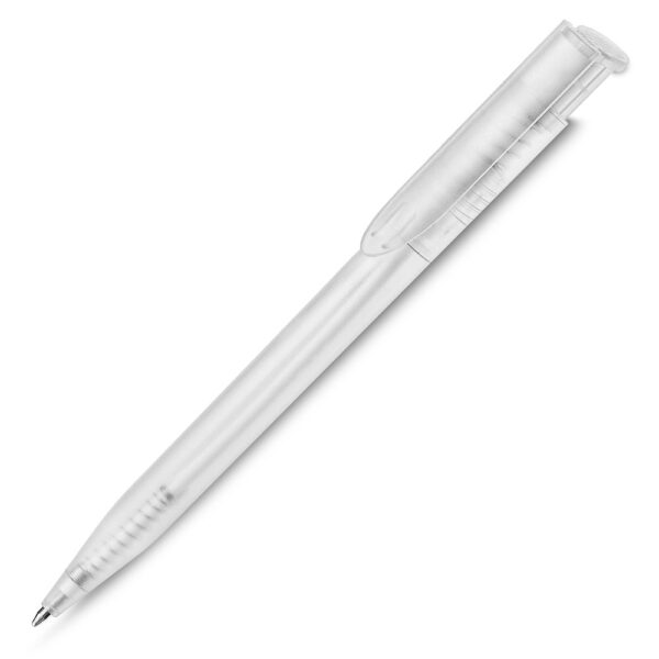 Caneta Plástica Personalizada Transparente