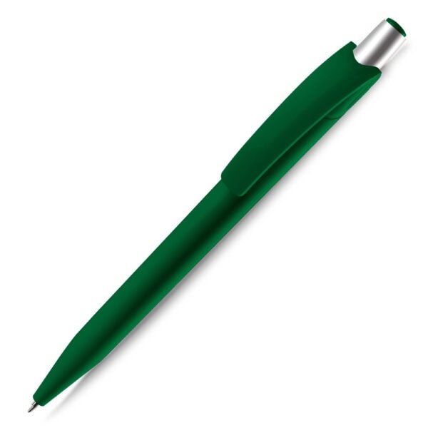 Caneta Plástica Personalizada Verde