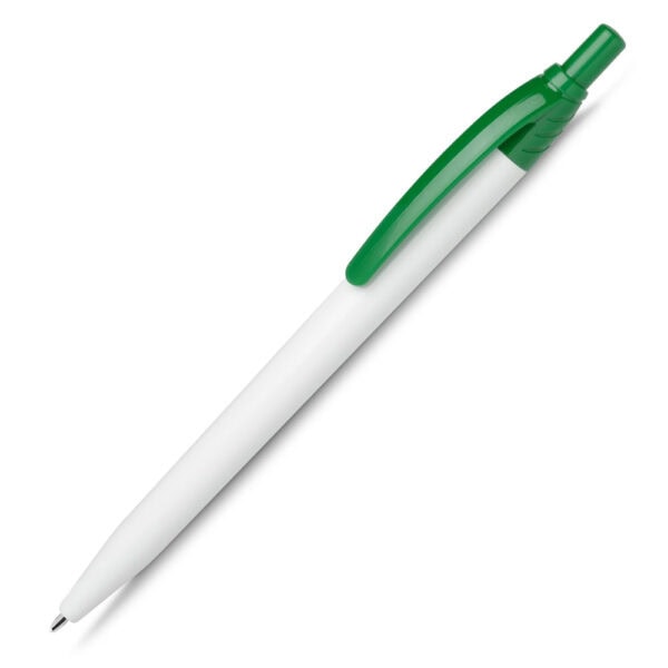 Caneta Plástica Personalizada Verde