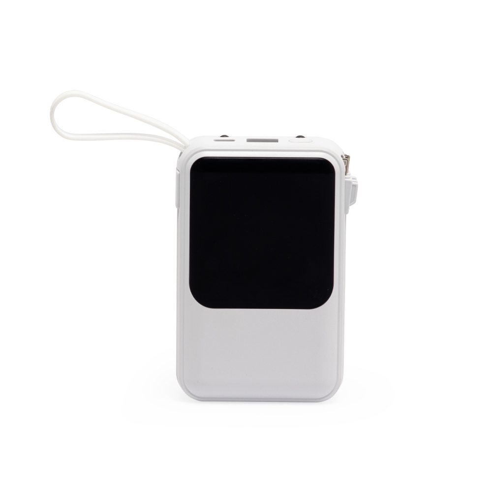 - Huble Brindes Corporativos Carregador Portátil Personalizado Power Bank 10.000Mah Lanterna Multissaídas BRA