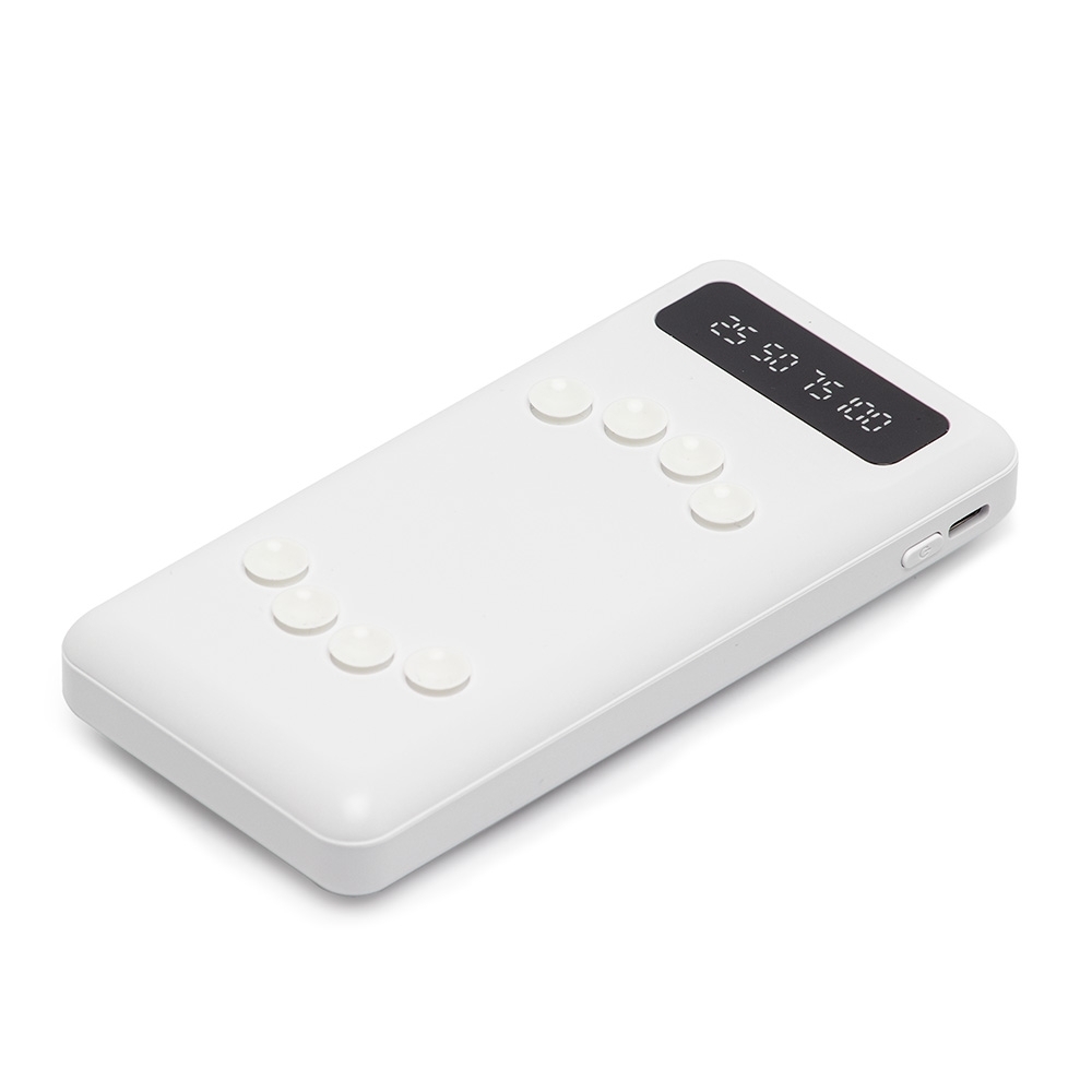 - Huble Brindes Corporativos Carregador Portátil Personalizado Power Bank 10.000Mah Lanterna Multissaídas BRA