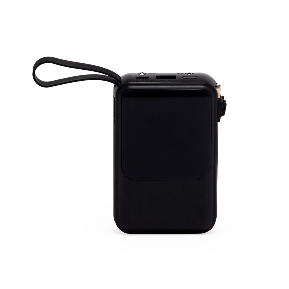 - Huble Brindes Corporativos Carregador Portátil Personalizado Power Bank 10.000Mah Lanterna Multissaídas PRE