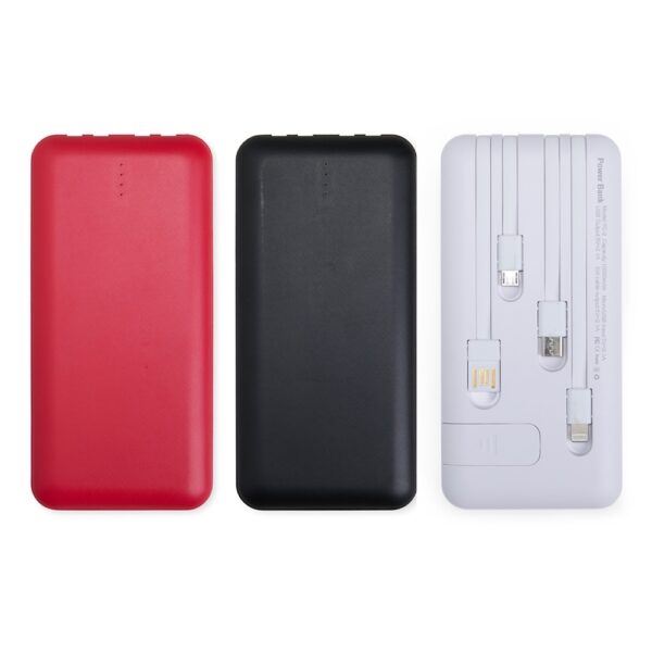 Carregador Portátil Personalizado Power Bank 10.000Mah Multissaídas - Detalhe 1
