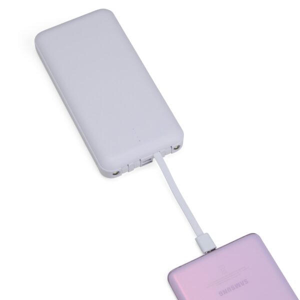 Carregador Portátil Personalizado Power Bank 10.000Mah Multissaídas - Detalhe 4
