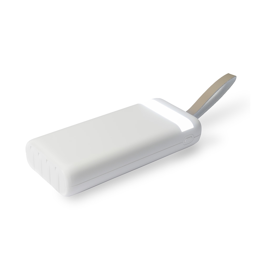- Huble Brindes Corporativos Carregador Portátil Personalizado Power Bank 20.000Mah Com Lanterna Multissaídas