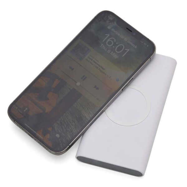 Carregador Portátil Personalizado Power Bank 8000Mah Indução - Detalhe 1