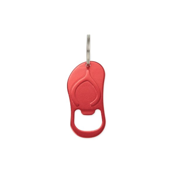 Chaveiro Personalizado Abridor Metal VERMELHO