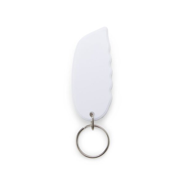 Chaveiro Personalizado Estilete BRANCO