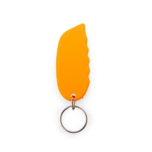 Chaveiro Personalizado Estilete LARANJA