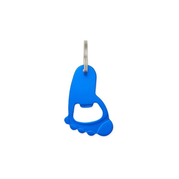 Chaveiro Personalizado Metal Abridor AZUL