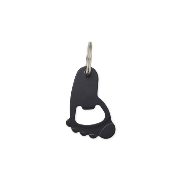 Chaveiro Personalizado Metal Abridor PRETO