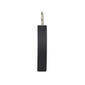 Chaveiro Personalizado Metal Abridor PRETO
