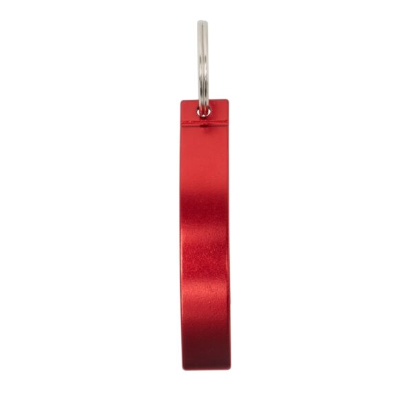 Chaveiro Personalizado Metal Abridor VERMELHO