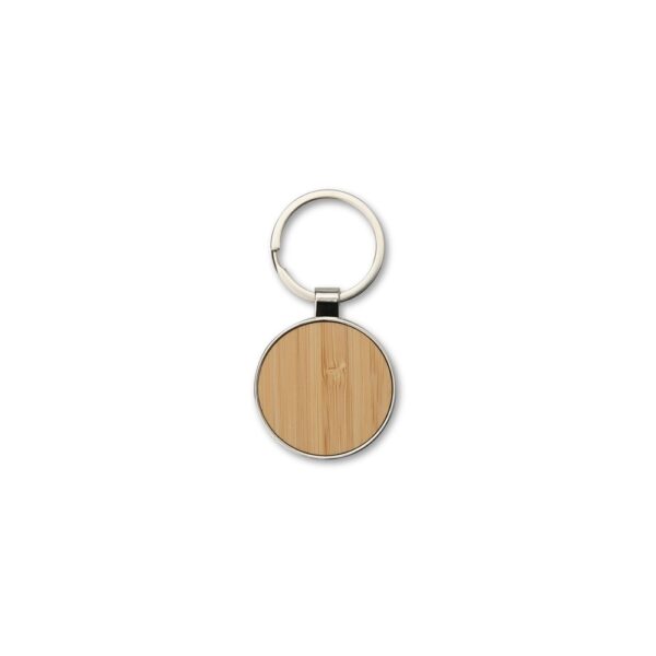 Chaveiro Personalizado Metal Bambu BAMBU