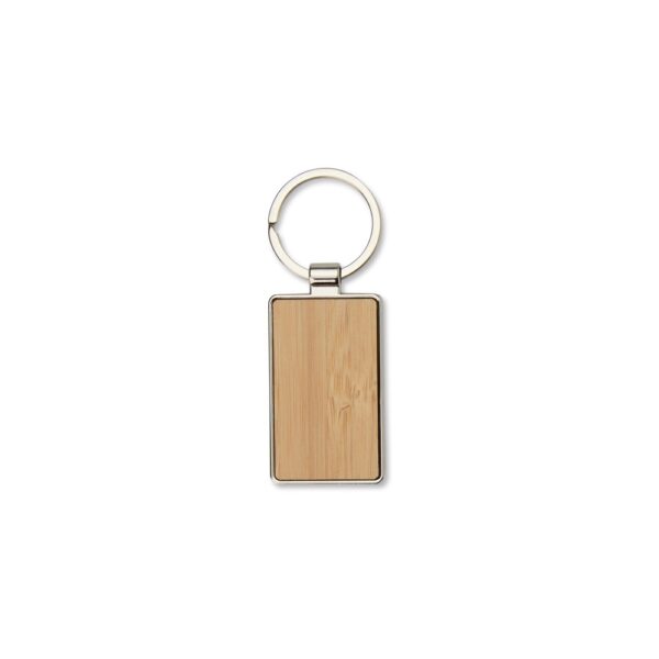 Chaveiro Personalizado Metal Bambu BAMBU