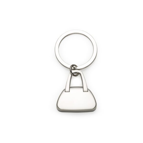 Chaveiro Personalizado Metal Formato Bolsa - Detalhe 2