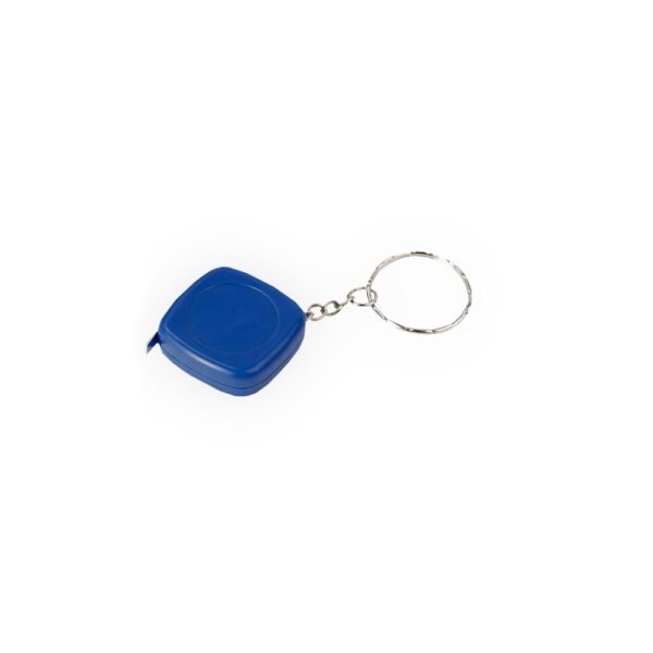Chaveiro Personalizado Trena Plástico 1M AZUL