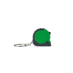 Chaveiro Personalizado Trena Plástico 1M VERDE