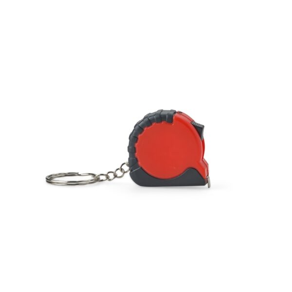 Chaveiro Personalizado Trena Plástico 1M VERMELHO