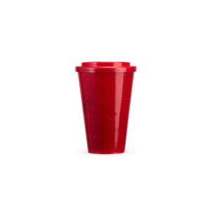 Copo Personalizado Fibra De Madeira 450ml VERMELHO