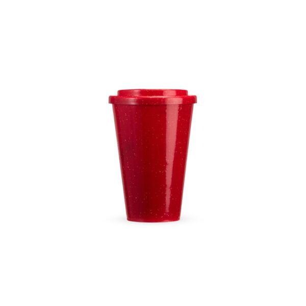 Copo Personalizado Fibra De Madeira 450ml VERMELHO