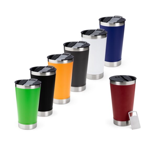 Copo Personalizado Inox 500ml Com Abridor - Detalhe 1