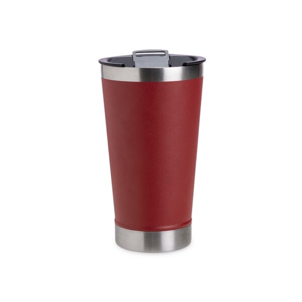 Copo Personalizado Inox 500ml Com Abridor VERMELHO