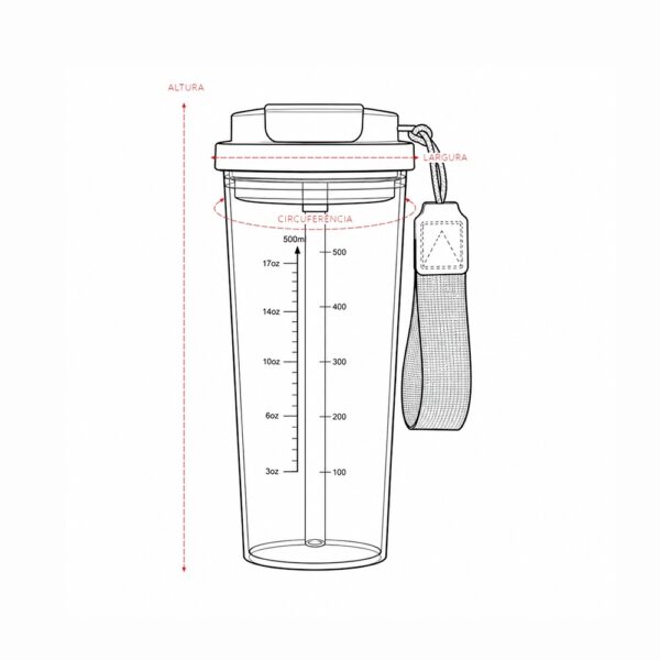 Copo Personalizado Plástico 600ml - Detalhe 7