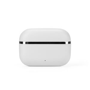 Fone De Ouvido Personalizado Bluetooth Com Case Carregador BRANCO