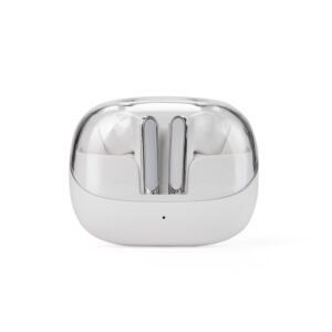 Fone De Ouvido Personalizado Bluetooth Com Case Carregador BRANCO