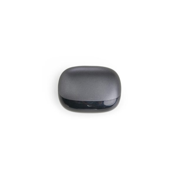 Fone De Ouvido Personalizado Bluetooth Com Case Carregador PRETO