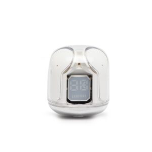 Fone De Ouvido Personalizado Bluetooth Touch Com Case Carregador BRANCO