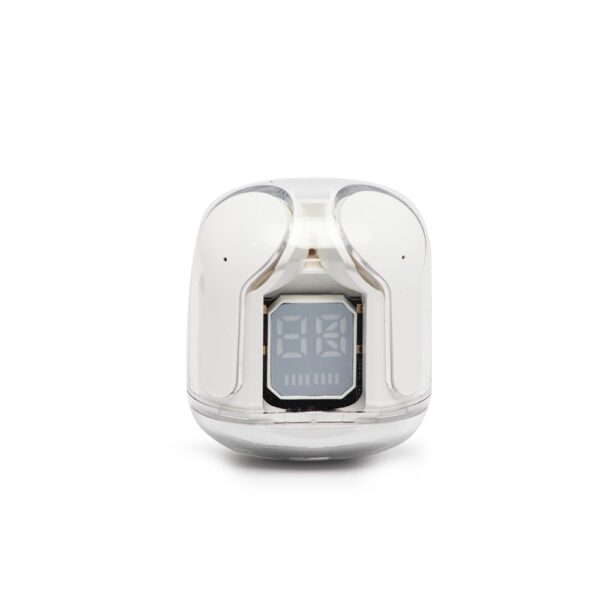 Fone De Ouvido Personalizado Bluetooth Touch Com Case Carregador BRANCO