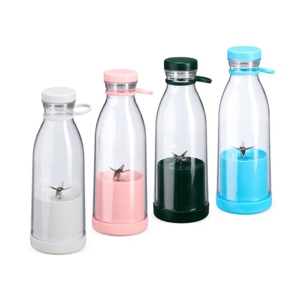 Garrafa Personalizada Plástica Com Misturador 380ml - Detalhe 1
