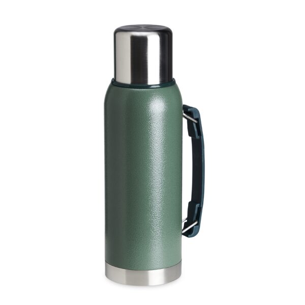 Garrafa Térmica Personalizada 1 Litro *Textura VERDE