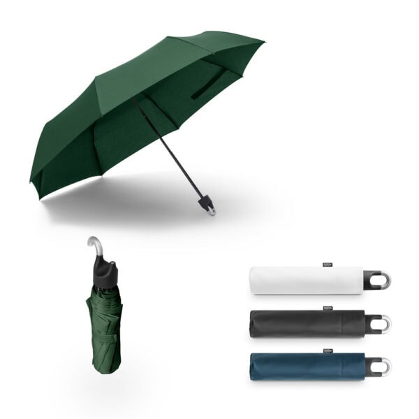 Guarda Chuva Personalizada Dobrável Poliéster - Foto 1