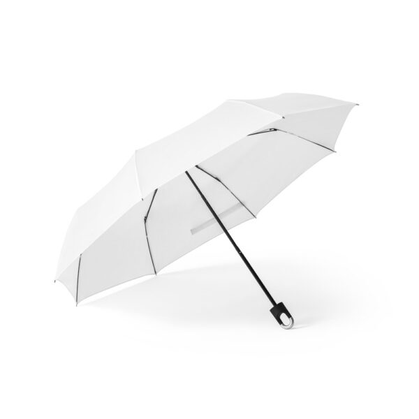 Guarda Chuva Personalizada Dobrável Poliéster Branco