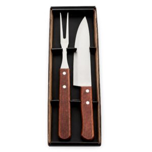 Kit Churrasco Personalizado 2 Peças PRETO