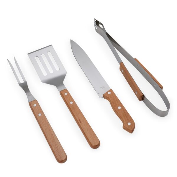 Kit Churrasco Personalizado 4 Peças - Detalhe 1