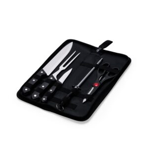 Kit Churrasco Personalizado 5 Peças PRETO