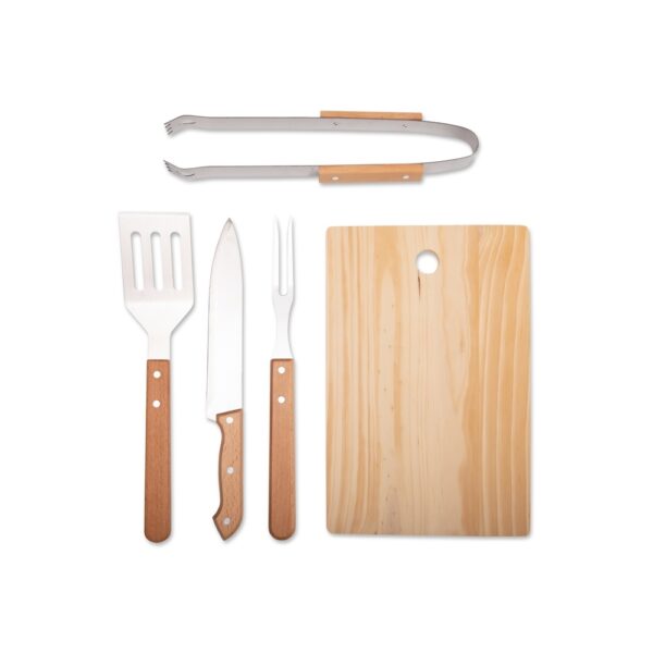 Kit Churrasco Personalizado 6 Peças - Detalhe 3