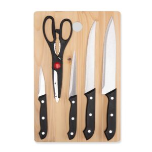 Kit Churrasco Personalizado 6 Peças MADEIRA