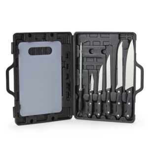 Kit Churrasco Personalizado 7 Peças PRETO