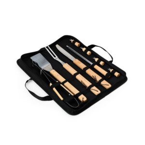 Kit Churrasco Personalizado 9 Peças PRETO