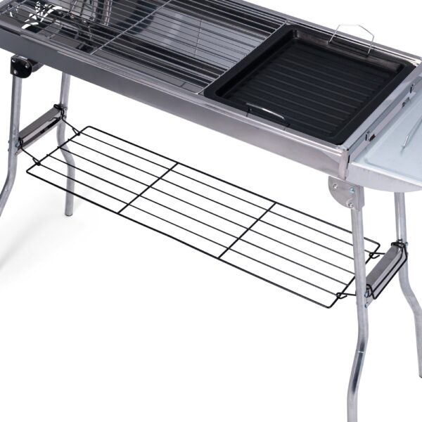 Kit Churrasco Personalizado Churrasqueira Portátil Inox - Detalhe 11