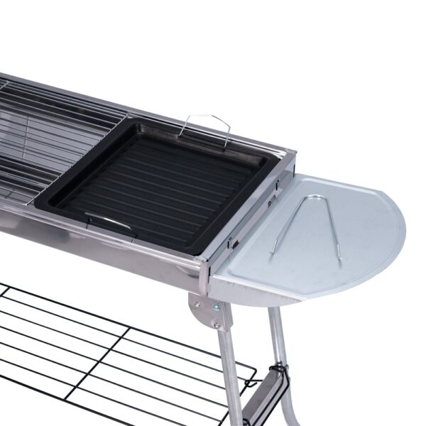 Kit Churrasco Personalizado Churrasqueira Portátil Inox - Detalhe 4